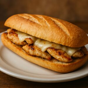 Pechuga de pollo con queso